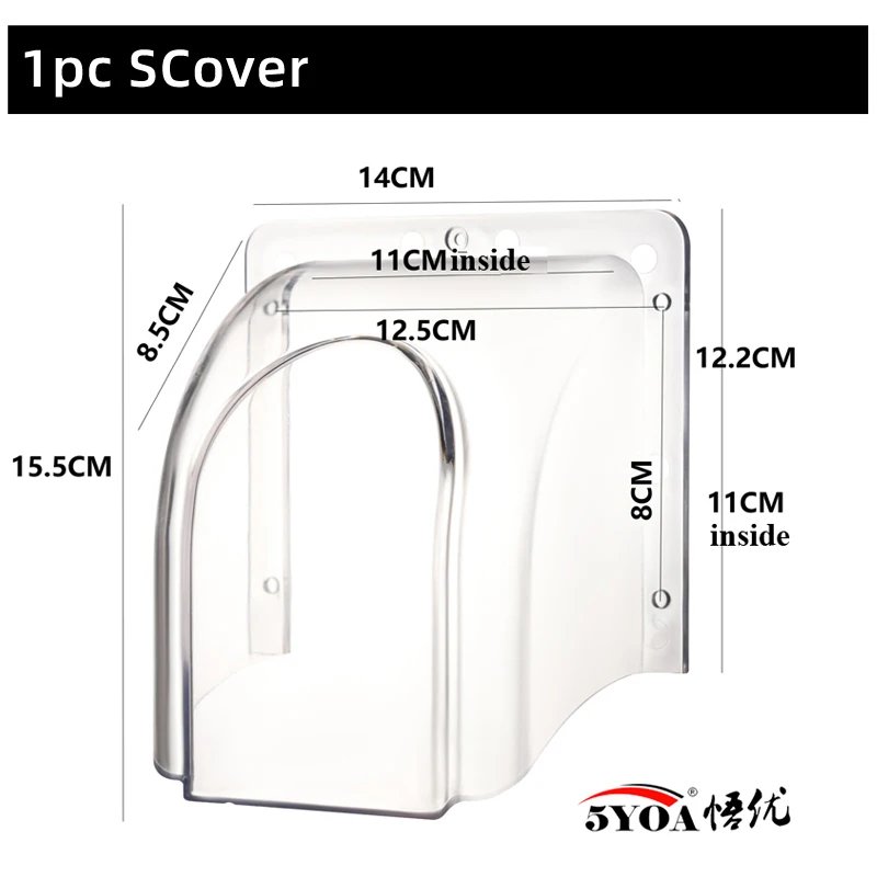 

5YOA защита от дождя водонепроницаемый чехол для 86 кнопочного дверного звонка открытый непромокаемый чехол контроль доступа считыватель клавиатуры солнцезащитный чехол