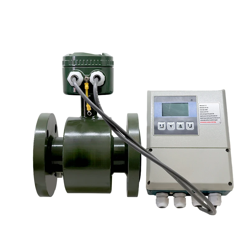 split Magnetic Flowmeter Industrial Segregated Electromagnetic Flow meter liquid flow transmitter