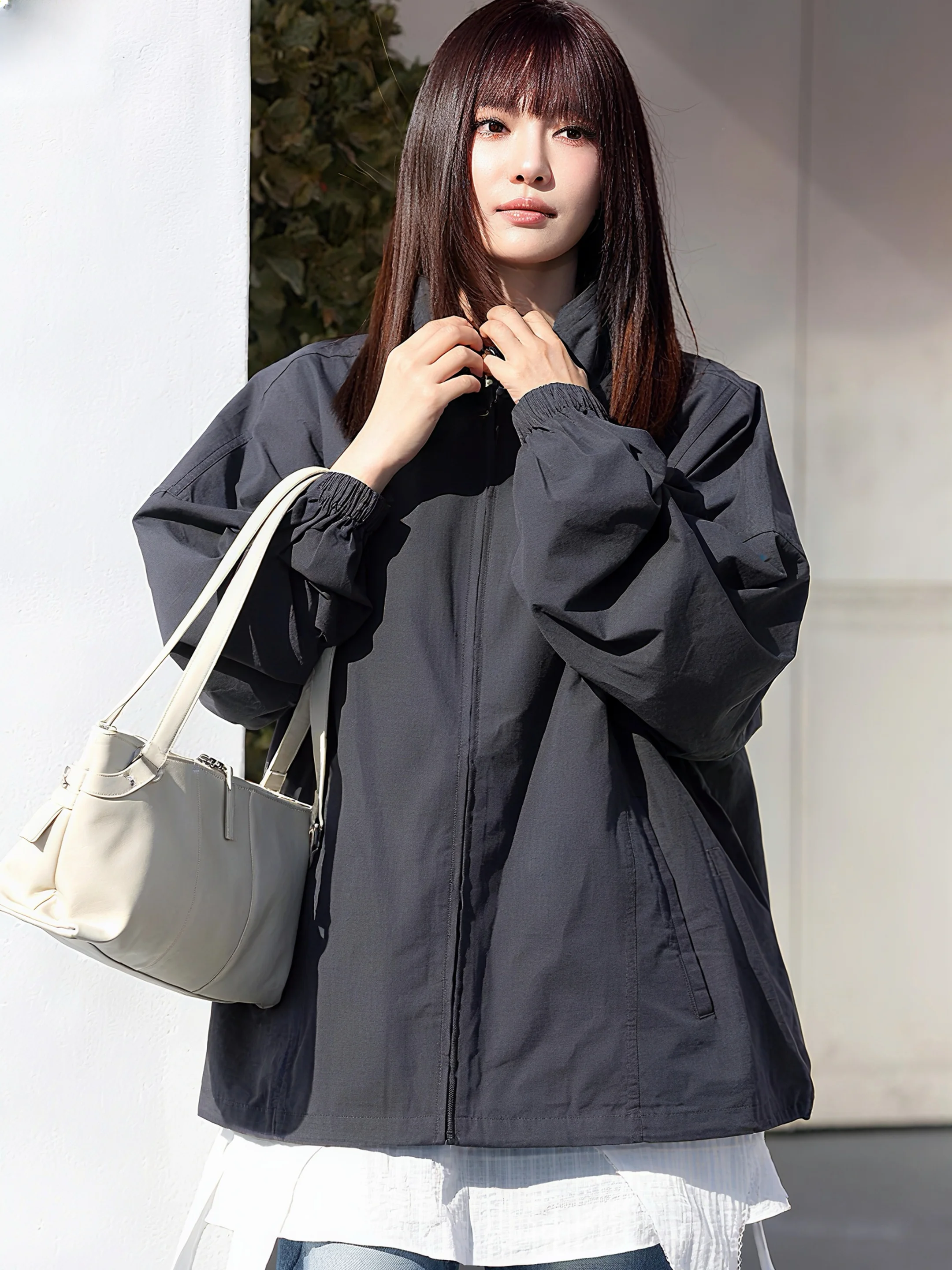 New Ning Art Retro Motorcycle Bag Large Capacity Single Shoulder Bag Axilla Bag Korean Style Handbag for Youth Leisure