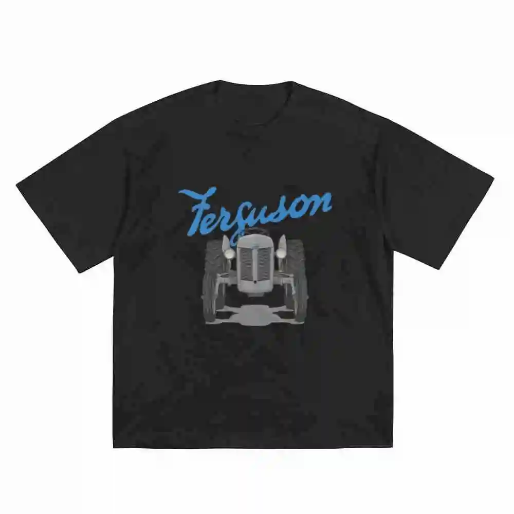 Ferguson TE20 Tractor Little Grey Fergie Short Sleeve Tee 100% Cotton T-Shirt