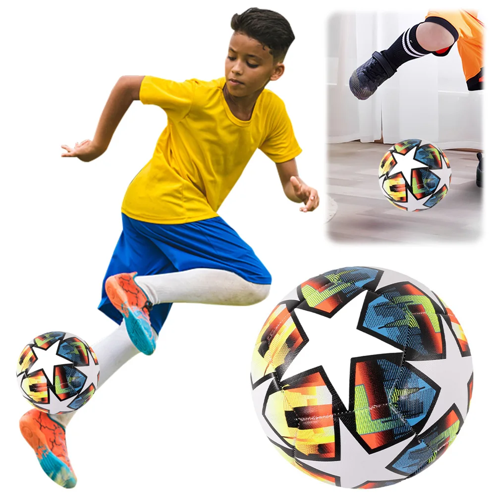 Pelotas de fútbol de alta calidad, tamaño 4/5, Material PU, a prueba de explosiones, resistentes al desgaste, resistentes a patadas, juego al aire libre, entrenamiento de fútbol