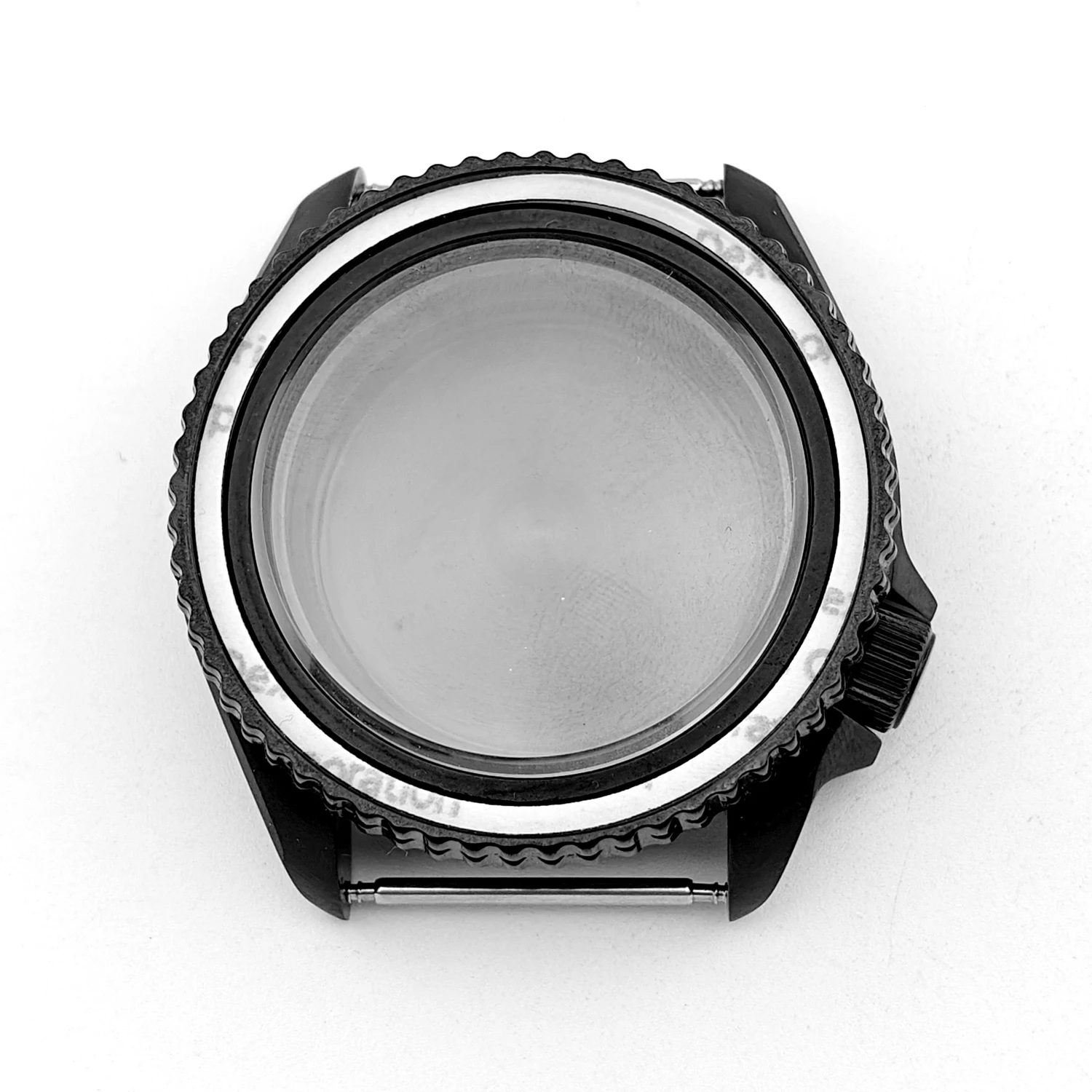NEITON Black SKX Watch Case Crown at 4 O'Clock for SKX007 NH35 4R36 Steel Cases Sapphire Crystal MOD Accessories - view 4