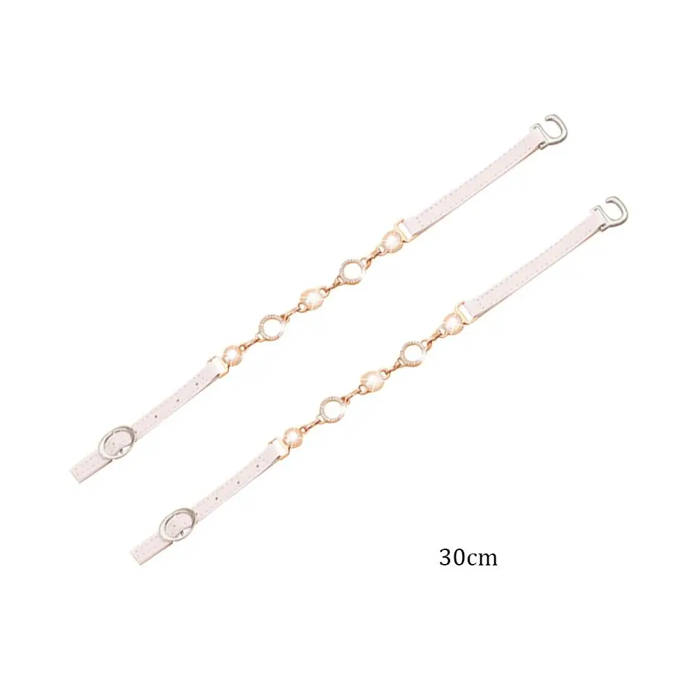 Shoes Chain Invisible Transparent Shoelaces for High Heel Shoes Clear Shoe Laces Straps Holding Loose Ankle Shoelace Fixing Belt