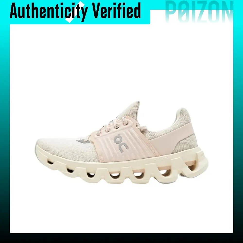 On Cloudswift 4 Running Shoes Women's Beige Pink 3WF10743985