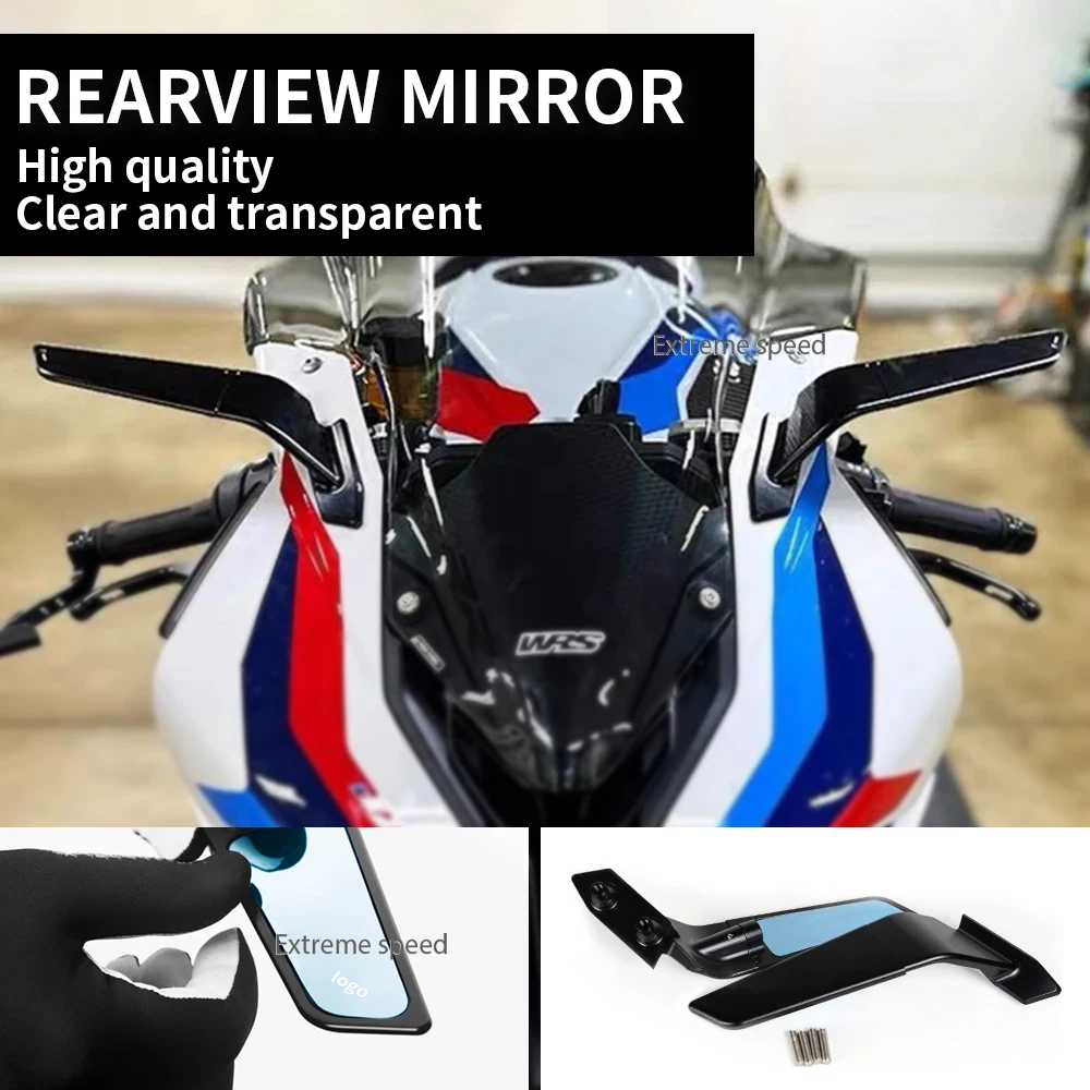 

Rearview Mirror For BMW S1000RR 2019-2023 ADV Motorcycle Accessories