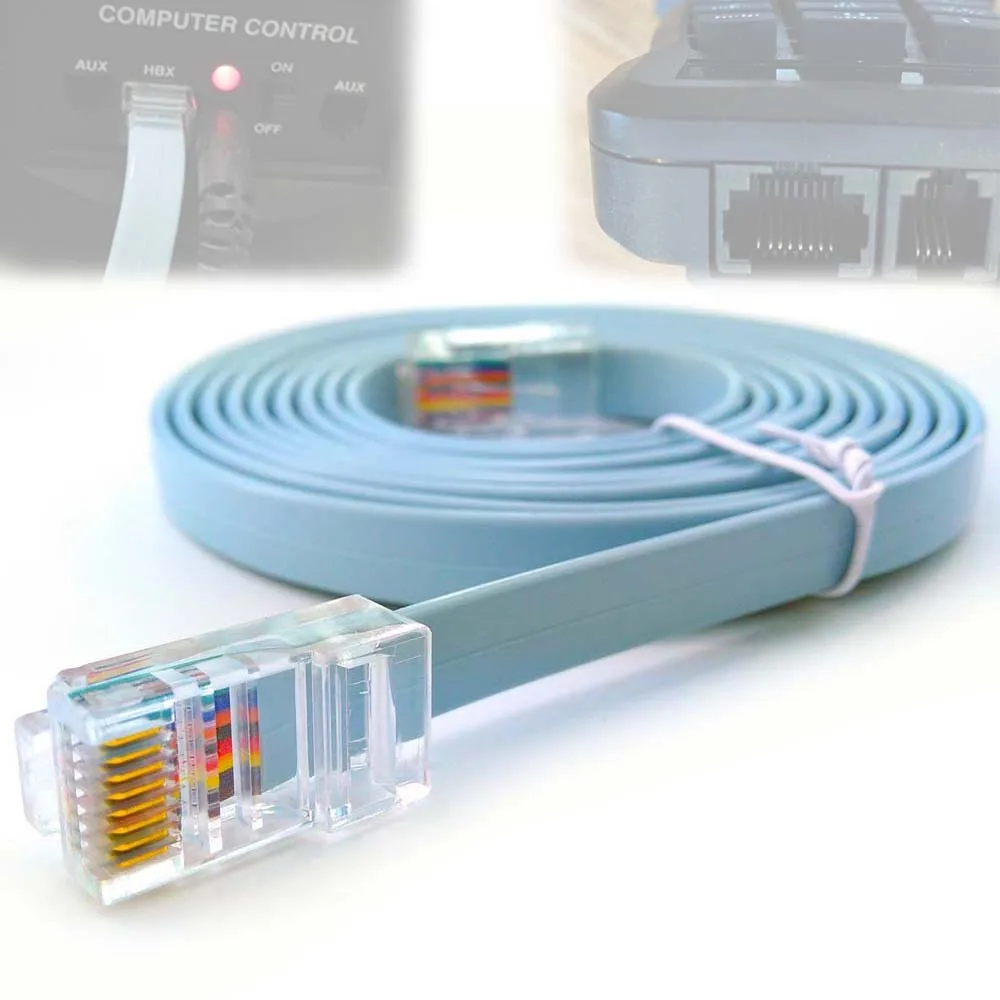 RJ45 to RJ45 Reverse Cable for Meade Handbox Autostar Audiostar Handbox Control Cable Meade HBX 8P Cable