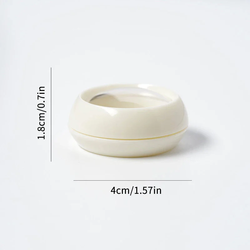 10Pcs Refillable Bottle Cosmetic Empty Nail Glitter Nail Decoration Box Jar Pot Eyeshadow Lip Container Box