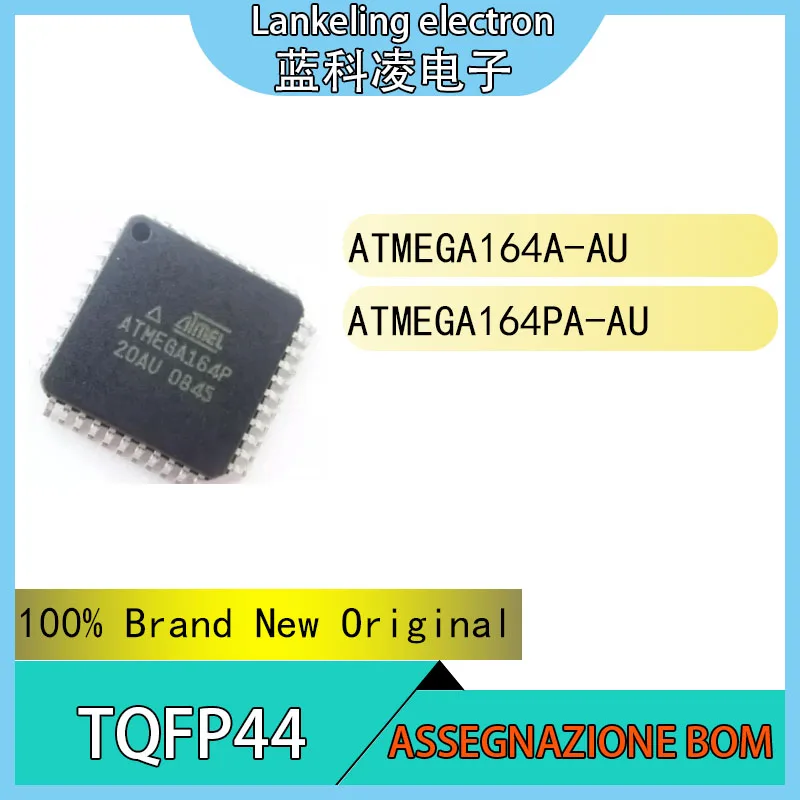 ATMEGA164P-20AU ATMEGA324A-AU 100% Brand New Original Chip IC TQFP44