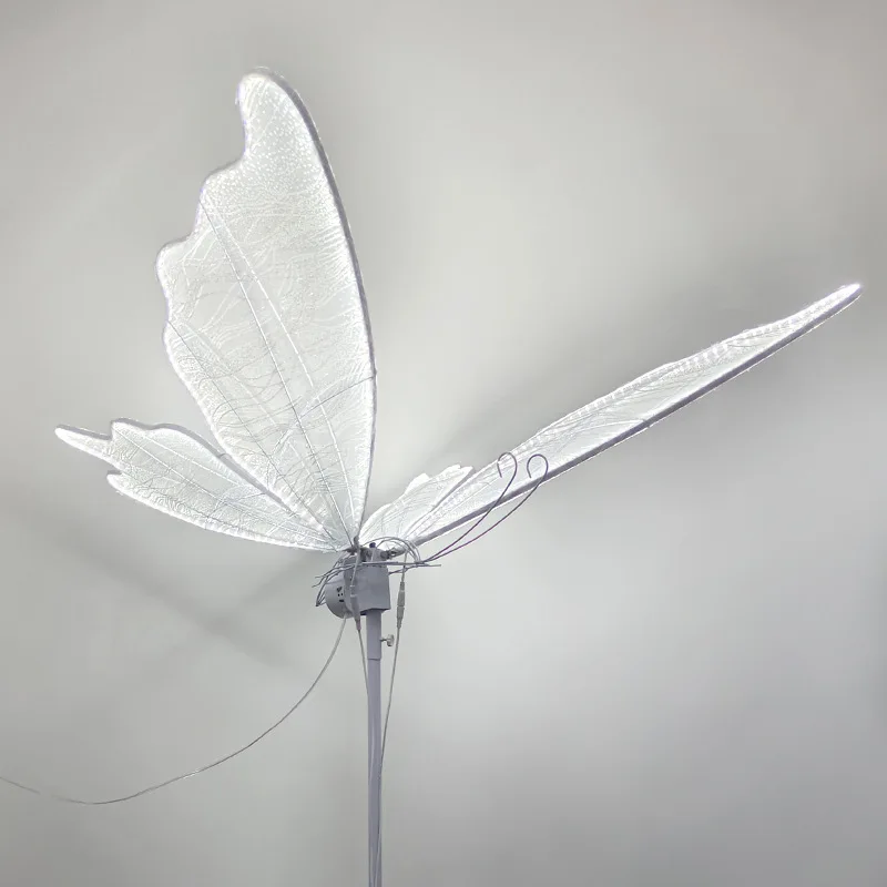 Butterfly Led with Movement Modern Romantic Lace butterflies Leds movement Decor Wedding Party Stage Butterfly Lights