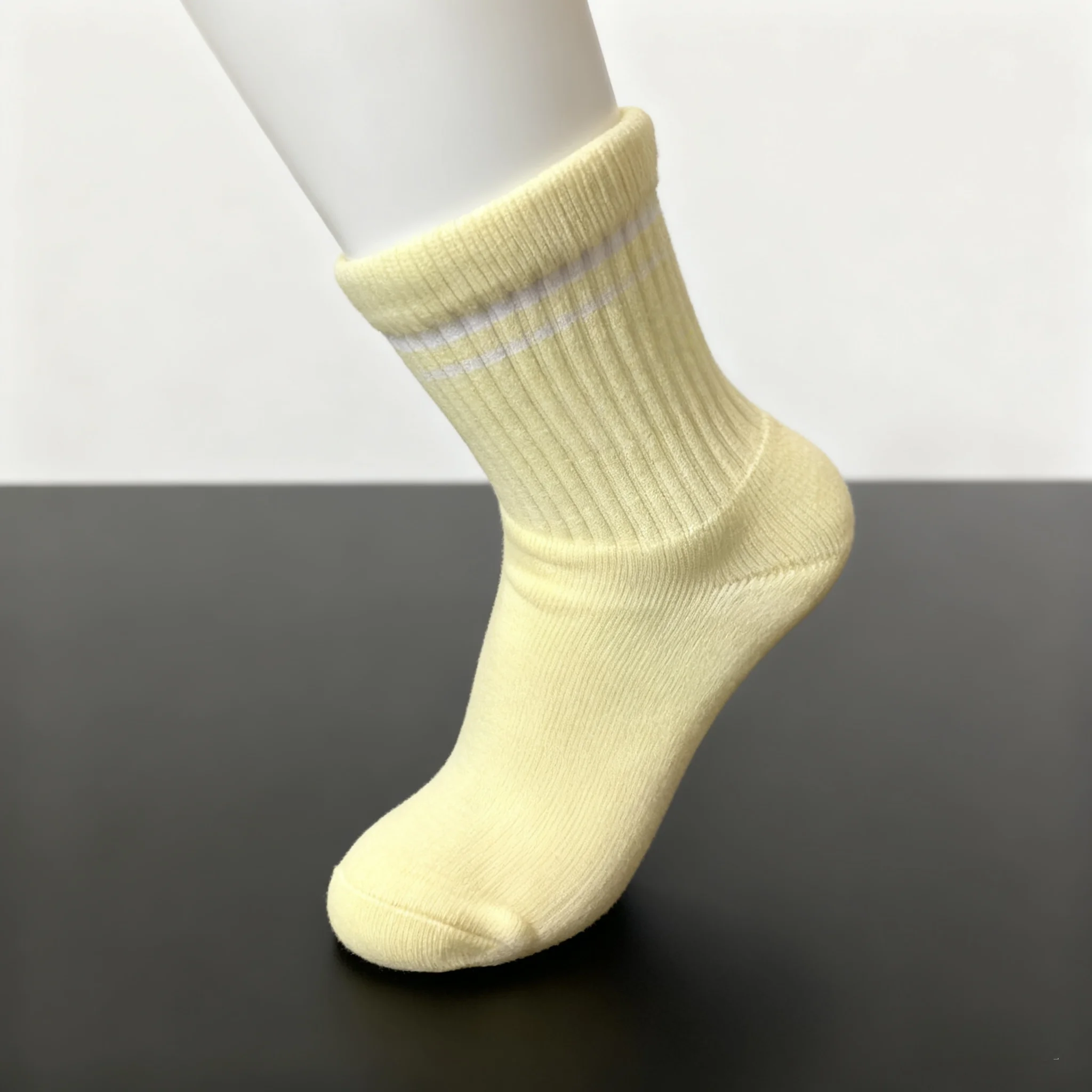 Retro algodão esportes meia feminina médio longo meias pilates fitness esportes quatro estações meias femininas meia média 1 par