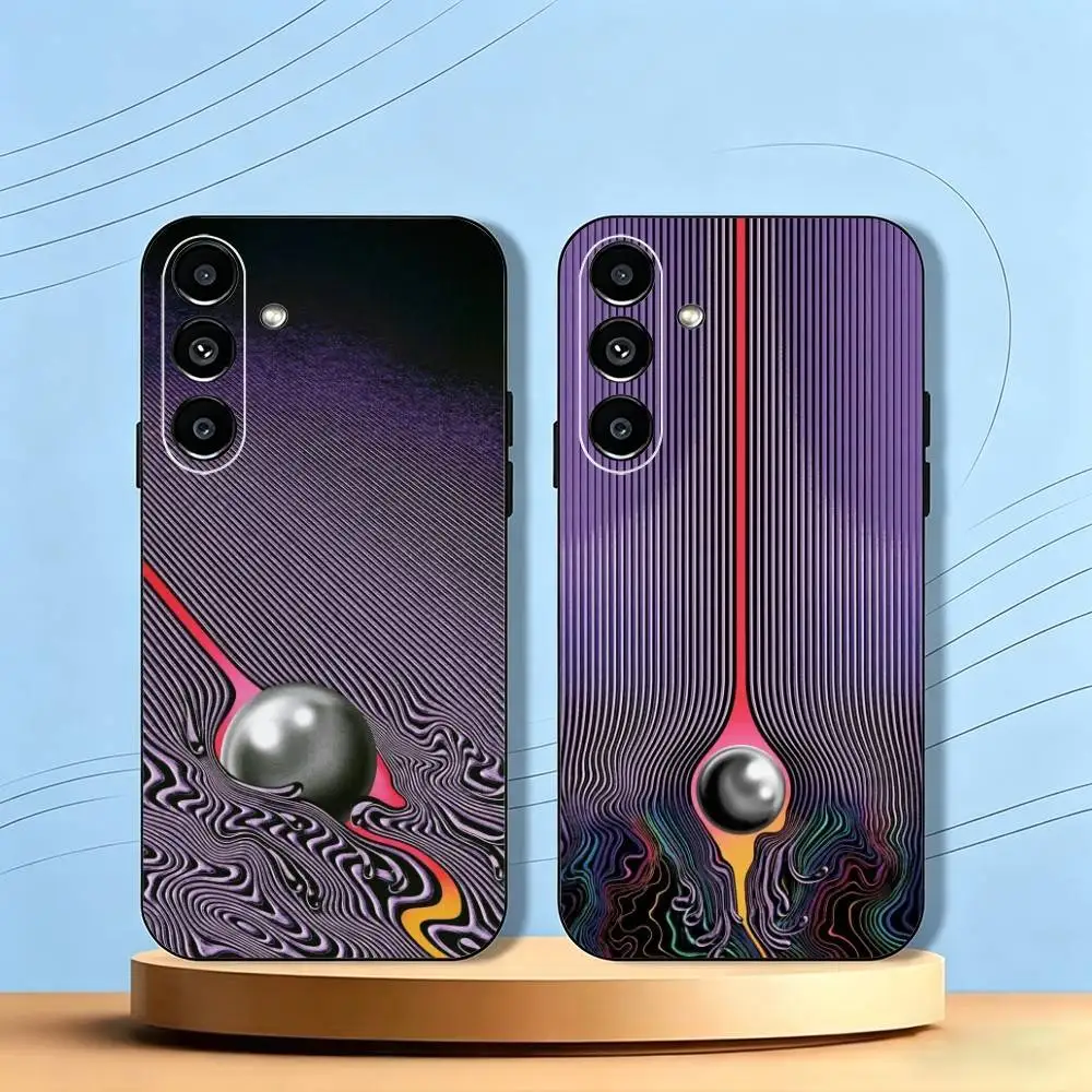 Tame I-Impala P-Psychedelic  Phone Case For Samsung Galaxy A73,A72,A71,A70,A53,A52,A51,Others Soft Black Cover Gift