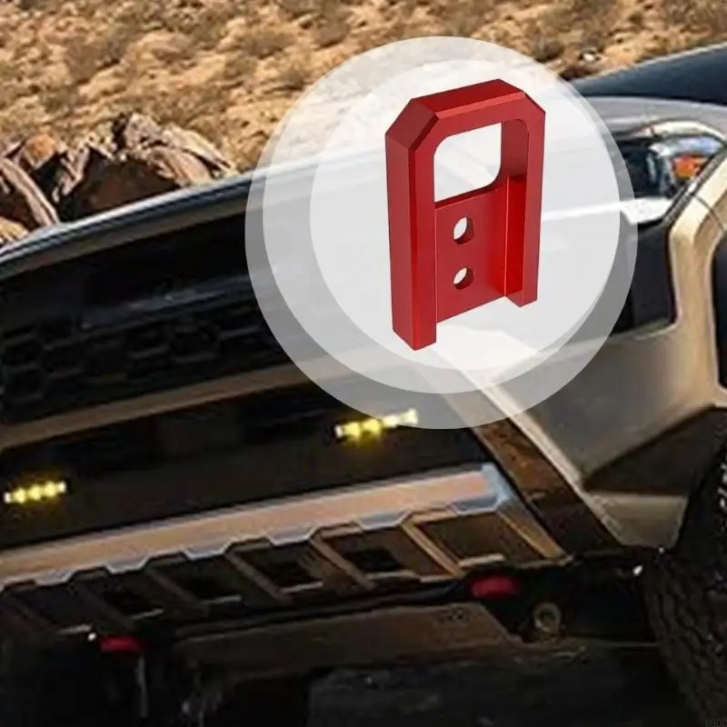 2025 خطاف سحب ألومنيوم جديد للسيارات خطاف استرداد المصد الأمامي لشاحنة مختارة