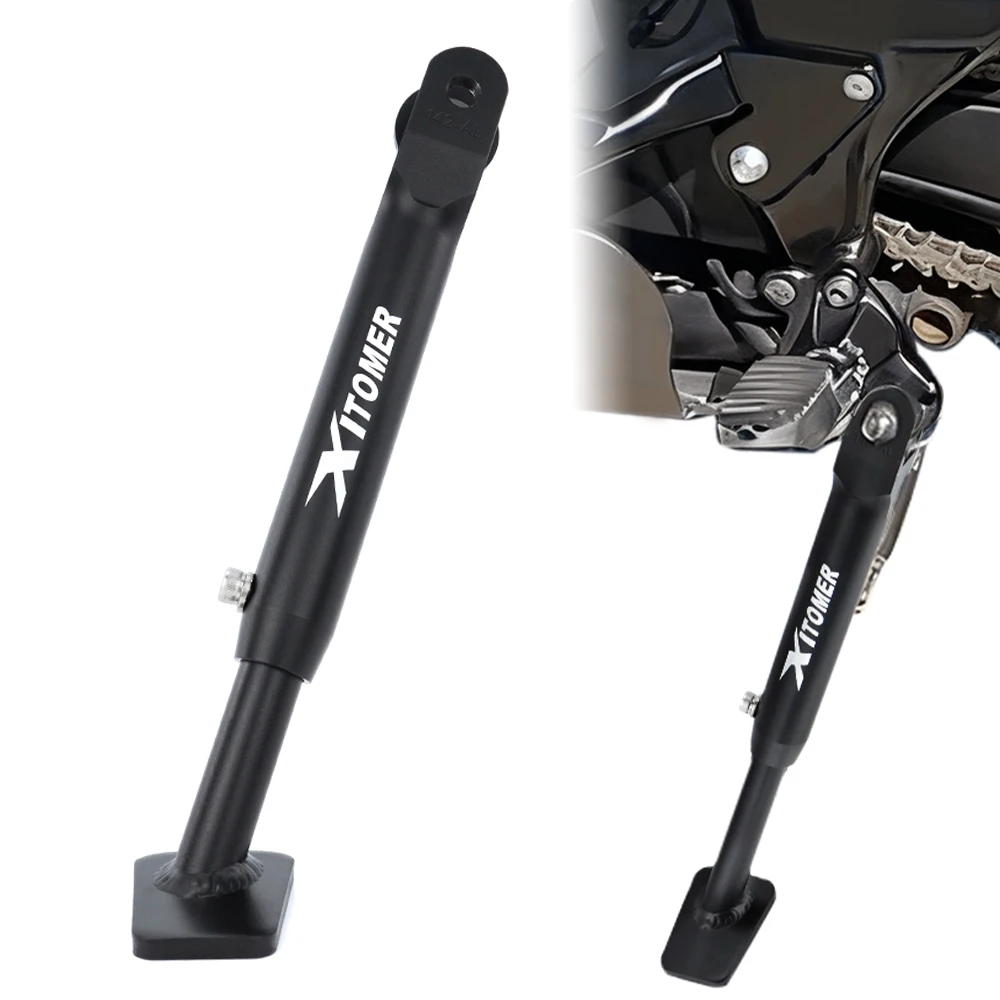 

For Honda CRF1000L Africa Twin 2016-2020 2021 Motorcycle Adjustable Kickstand Sidestand Parking Foot Side Support Stand Holder