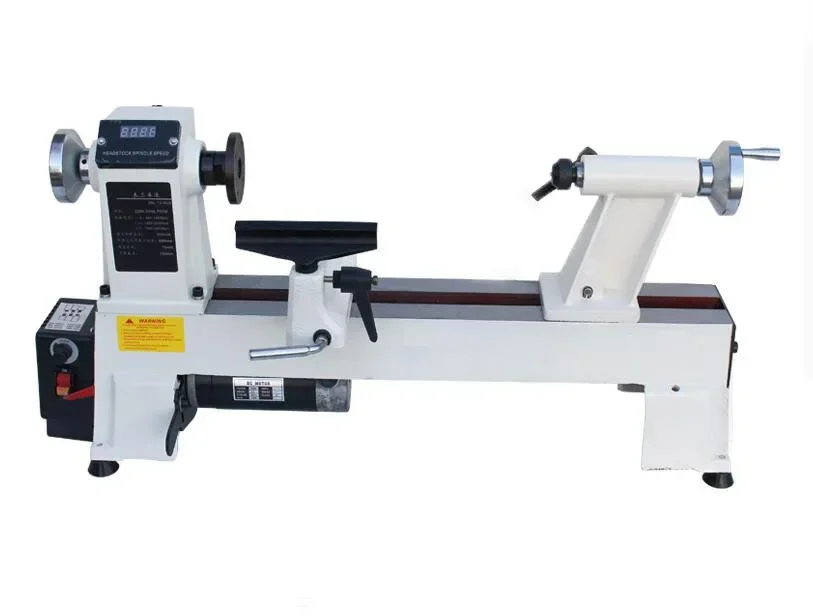 12 "x 18" 220 فولت مخرطة النجارة العلوية الثقيلة الحديد الزهر آلة تحول متغيرة السرعة 650–3800 دورة في الدقيقة