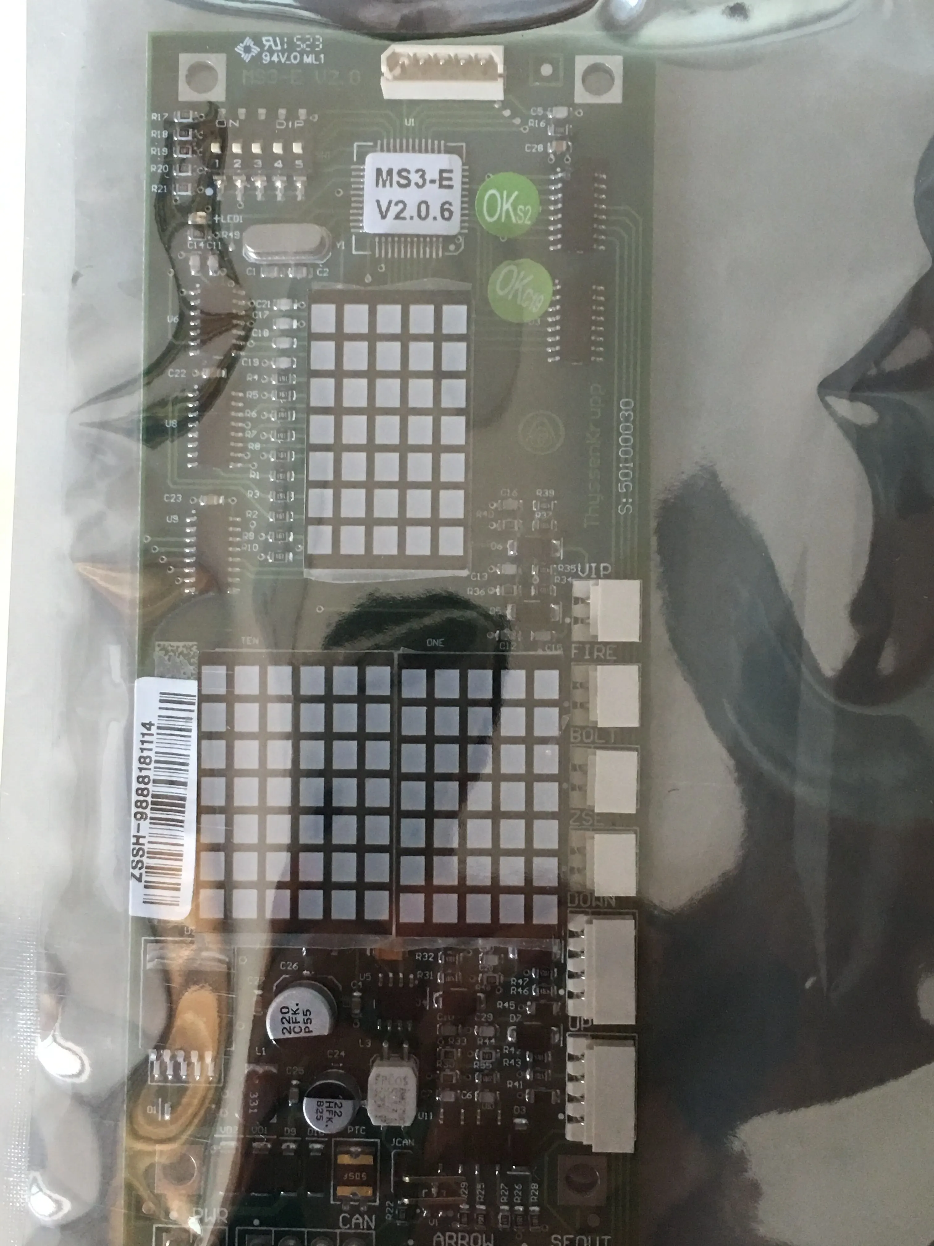 

elevator display board MS3-E