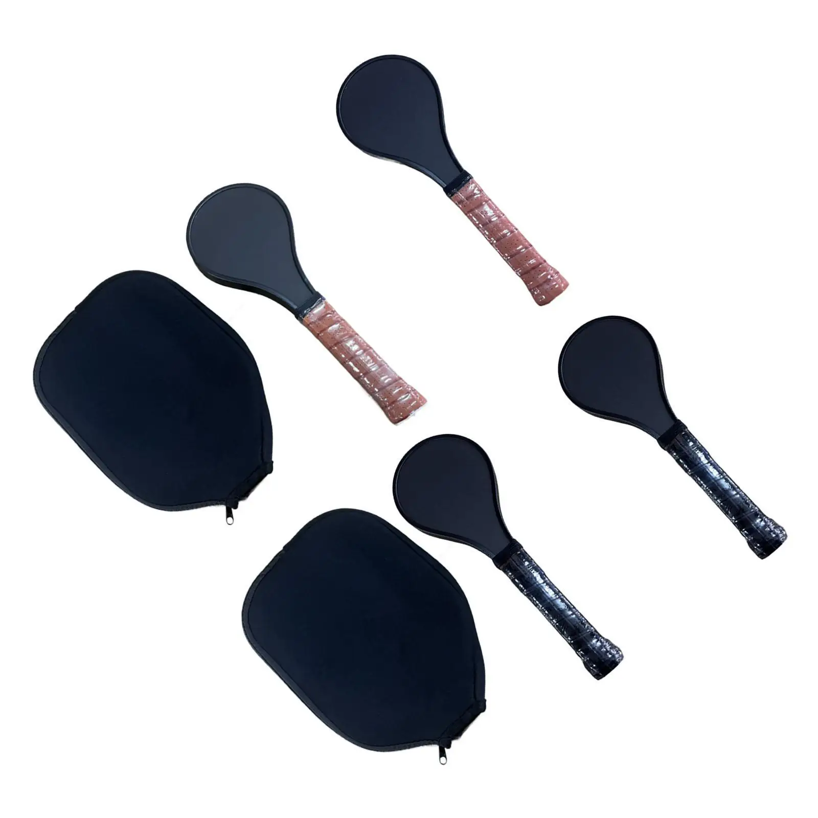 Pickleball Sweet Spot Paddle Mini Paddle Head with Nonslip Grip Frosted Surface Professional Pickleball Racket for Kids Adults