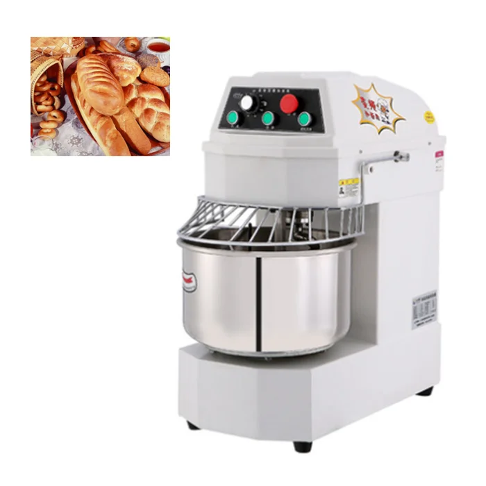 for^New 20L/30L/40L/50L/60L/80L Spiral Dough Mixer Machine for Bakery & Pizza Dough Automatic Food Grade Stainless Steel