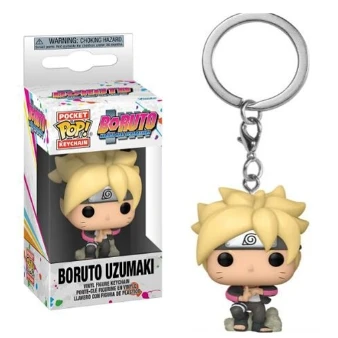 Funko Pop Japanese Anime Boruto Uzumaki Kawaki Keychain Toy Action Vinyl Figure Pocket Pop Keychain Toys for Kids Children