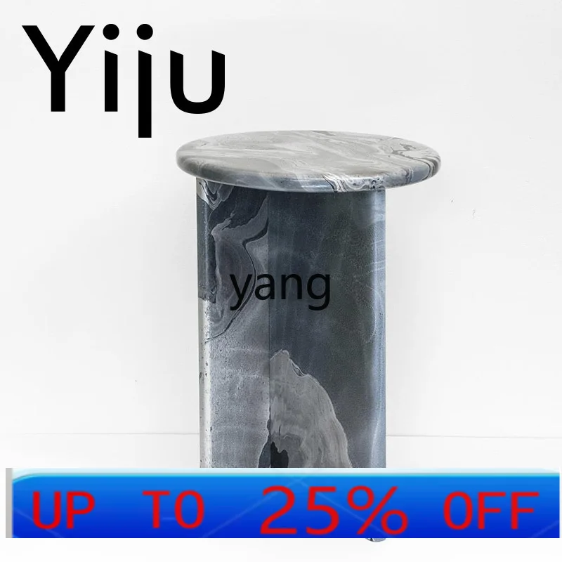 

Кофейный столик LMM из стеклопластика, круглый, для чайной комнаты, гостиной, небольшой квартиры, домашний, компактный.