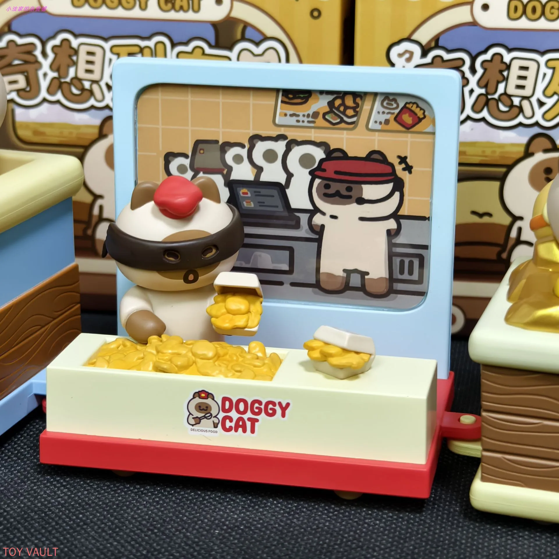 Genuíno Kkv Doggy Cat Fantasy - Anime Action Figure Blind Box avaliação e preço