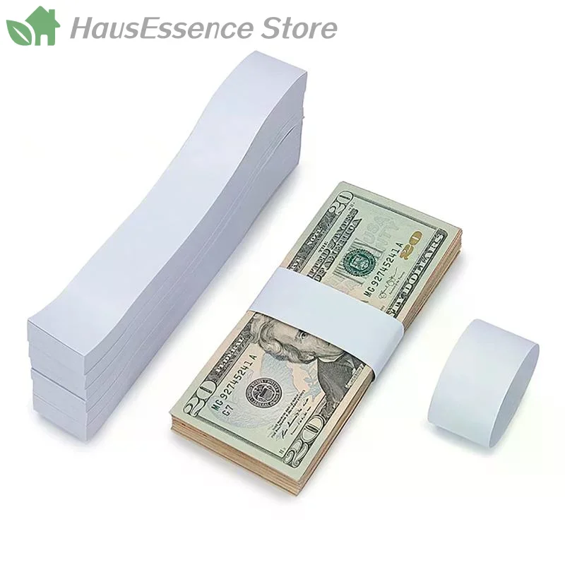 Bandes adhésives pour argent, 100 pièces, auto-adhésives, résistantes aux déchirures, auto-scellantes, enveloppes blanches professionnelles pour argent