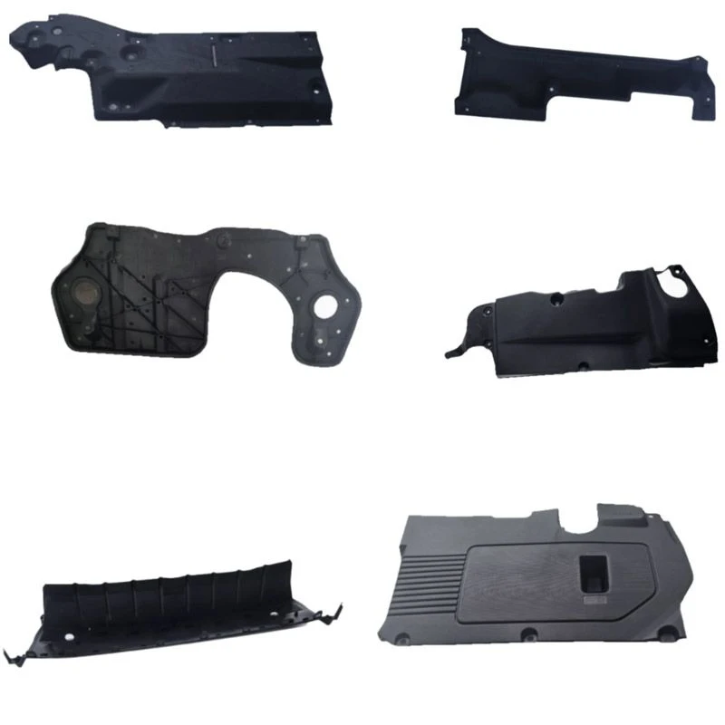 Front floor right cover plate, No. 1 floor lower cover plate, body lower fender shield, No. 2 engine bottom cover, engine lower