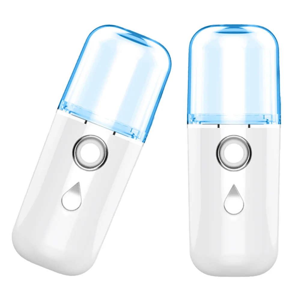 Portable USB Charged Nano Spray Water Replenishment Instrument Mini Handheld Beauty Device Fast Atomization Moisturizer for Dry