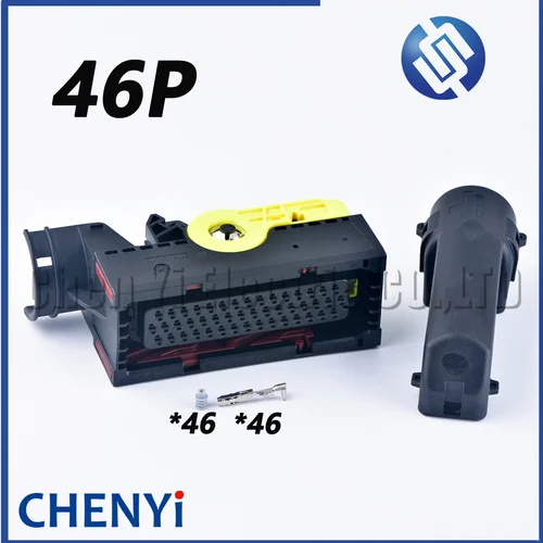 TE AMP Tyco-enchufe conector hembra impermeable, conector Original de 46 Pines, 1-2112231-1 5-1394558-1 1394559-1 2112231-1 con terminales de cubierta