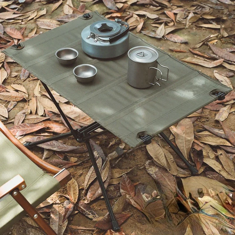 Outdoor and Picnics Folding Tables Camping Barbecue Portable Folding Table Aluminum Alloy Ultra Lightweight Folding Table