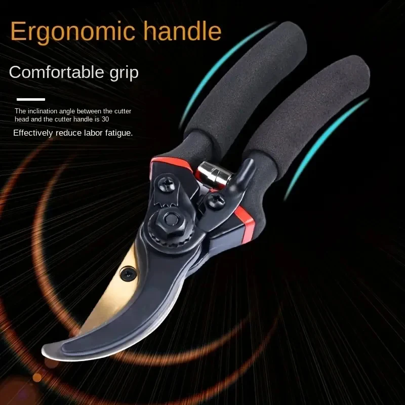 Professional Pruning Shears Hand Pruners Garden Clippers Soft  Grip Handle Multifunctional Gardening Scissors