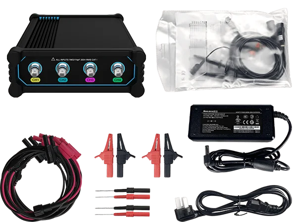 Micsig Oscilloscope VTO Series VTO 2004 200MHz Bandwidth  1GSa/s  Sampling Rate 50Mpts  Memory Depth 4CH Channels