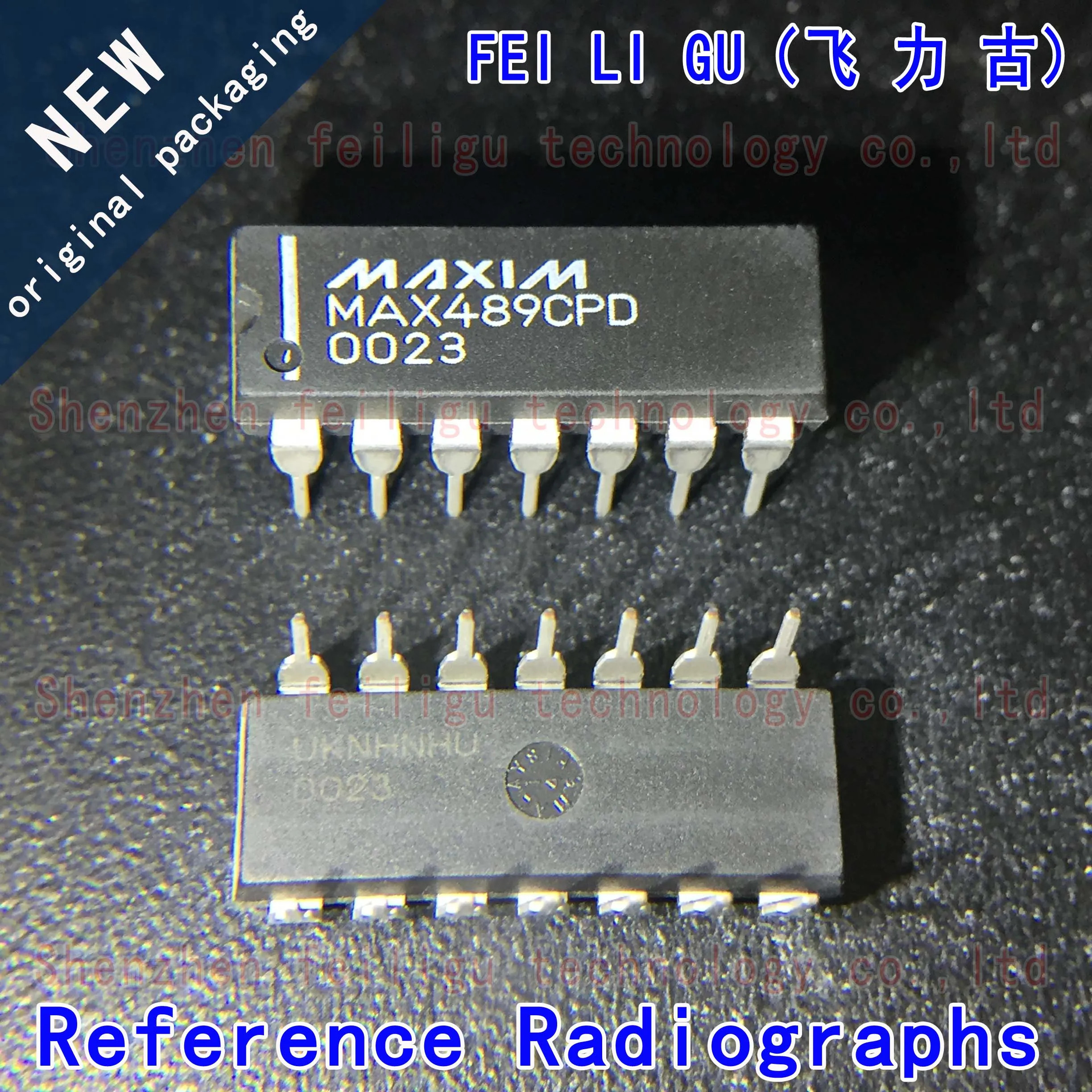 

1/10/30PCS 100% New original MAX489CPD+ MAX489CPD MAX489 Package:DIP14 Transceiver RS-485/RS-422 Chip