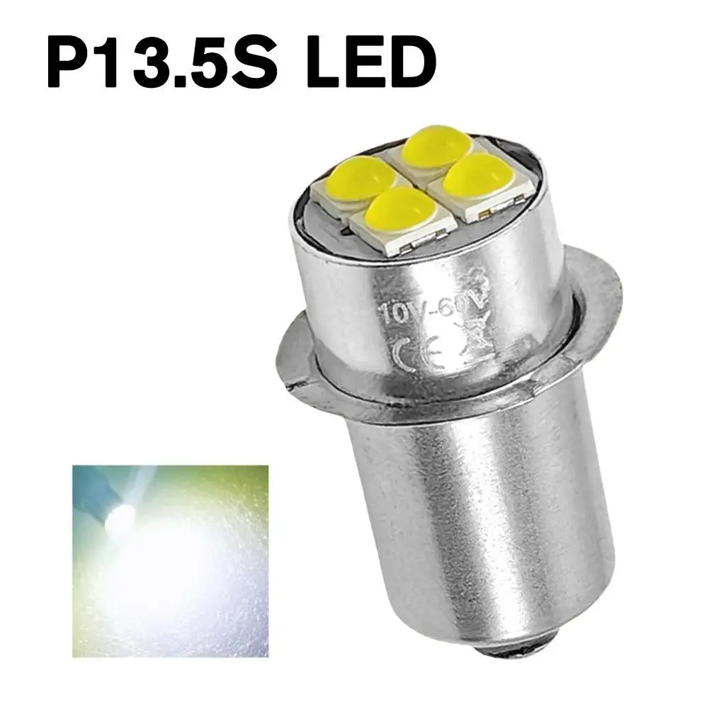 P13.5 S Led Pr2 Lamp Zaklamp Lamp Vervanging 10-60V Lamp Warmte Licht Professionele Dissipatie Hoge Sterkte Heldere Super N5h9