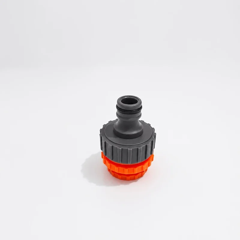 1A three-in-one universal faucet adapter，Adaptation1/2Inch、3/4Inch、1inch threaded faucet，Quick connector with sealing ring，Garde
