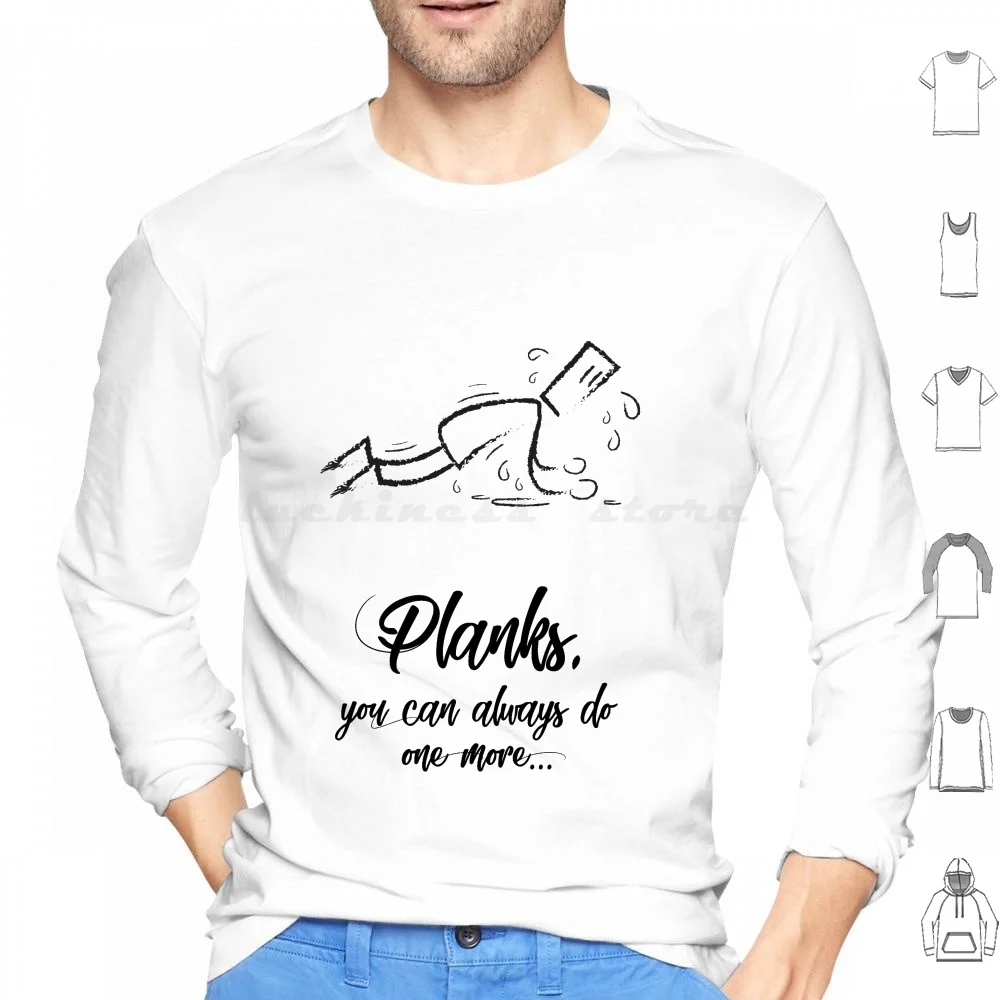 ¡Una más tablones: espero que lo deportivo! ¡Vaya! Sudadera con capucha de algodón de manga larga para entrenamiento deportivo, músculos musculares, nueva calistenia, ajuste para gimnasio
