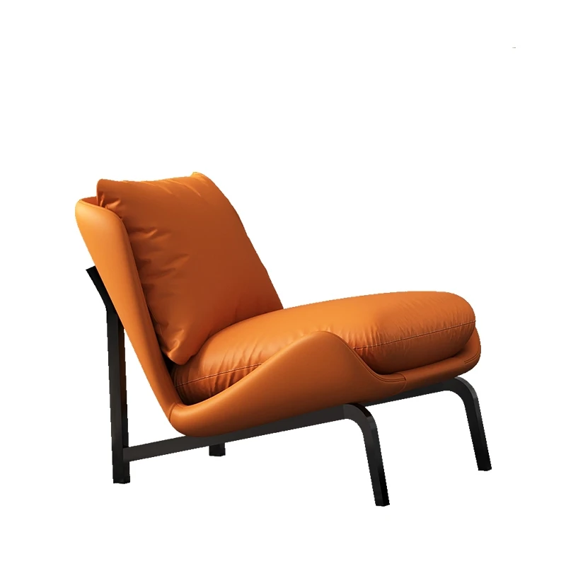 gy-Factory Wholesale bar Restaurant Upholstered Sofa Living Room Modern Room Chair Lounge Curved Velvet Wing Shell Chair）