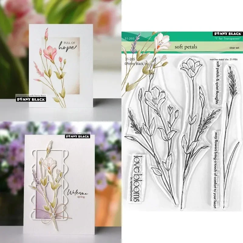 Narcisdagen Zachte bloemblaadjes Metalen snijmallen en stempels voor scrapbooking stencil embossing mal DIY papierkaarten ambachtelijk snijden