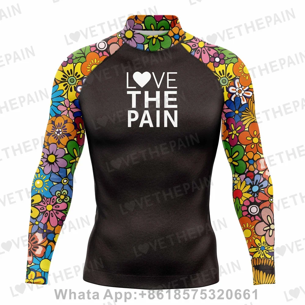 Men's Rash Guards Swimsuit Surf Suit Beach T-Shirts Sun UV Protection Long Sleeve Surfing Rashguard Sports Swim Tight Clothes