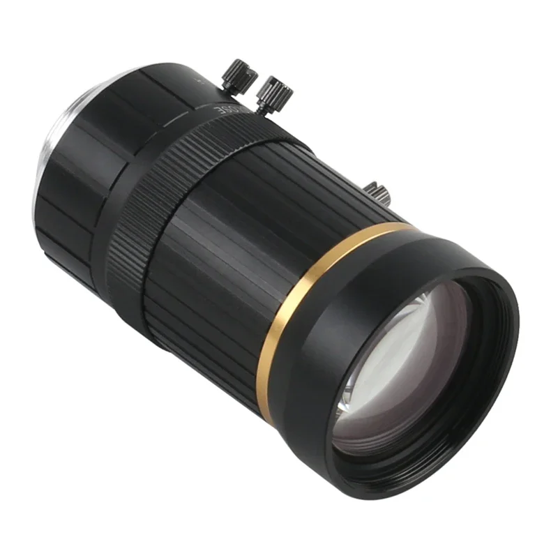 3.0MP Wide Visual Field 8-50mm High Working Distance Video CS C Mount Manual Zoom CCTV Lens For Video Microscope Camera