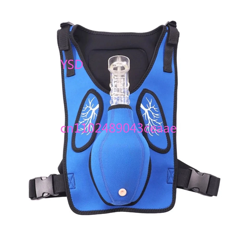 

Heimlich Maneuver Training Vest Wearable Adult CPR Teaching First Aid Education for Airway Obstruction Rescue Practice