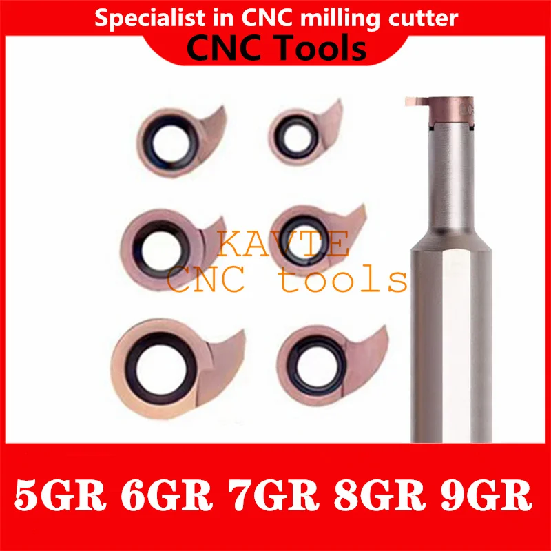 CNC Lathe Tools Internal Hole Deep Grooving Blades Small Hole Slotting Comma Cutter MB05 MB06 MB07 MB08 MB09  Carbide Inserts