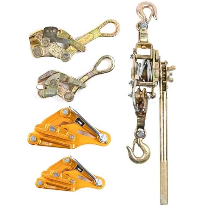 2T capacity high quality insulated cable lead clamp metal clamp conductor rope clamp 1656-30