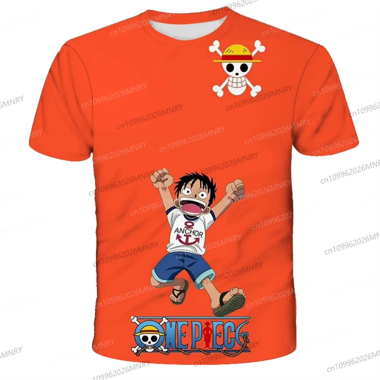 

New Anime One Piece Luffy T Shirt Men t-shirt kids clothes girls Tshirt Children T-shirt Summer women's top man Short SleeveTees