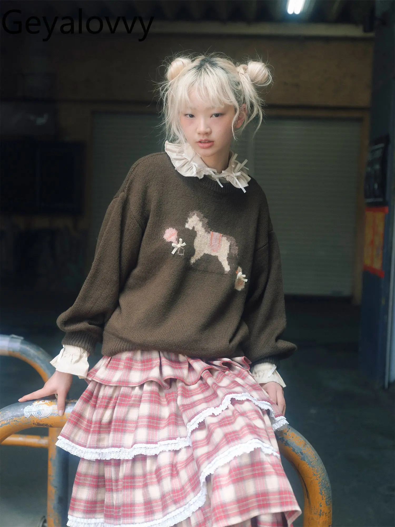 بلون قميص غير رسمي الفتاة قميص طوق الشريط القوس الخريف الشتاء كم طويل بلايز للنساء 2025 جديد Blusas De Mujer #2