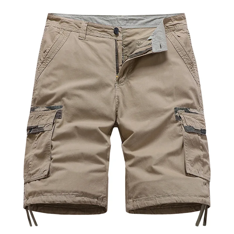 

Cargo Shorts Men Cool Camouflage Summer Hot Sale Cotton Casual Men Short Pants Brand Clothing Comfortable Camo Men Cargo Shorts