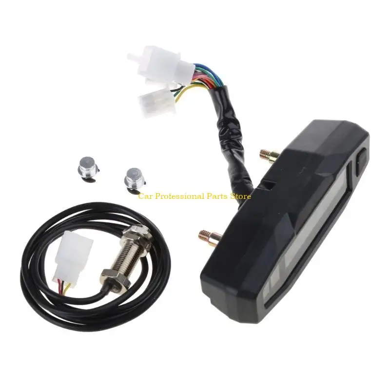 

R53D Universal Motorcycle Digital Speedometer LCD-дисплей OLI TACHETER TACHOMETER ODO-METER ELECTION TACHOMET