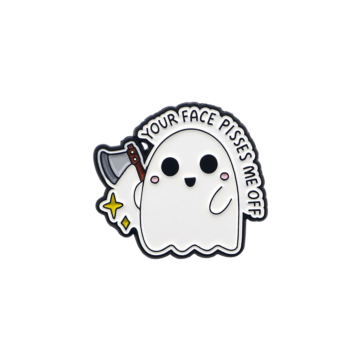 Halloween Ghost Enamel Lapel Pin Badge Pins Hats Clothes Backpack Decoration Jewelry Accessories Gifts for Friends