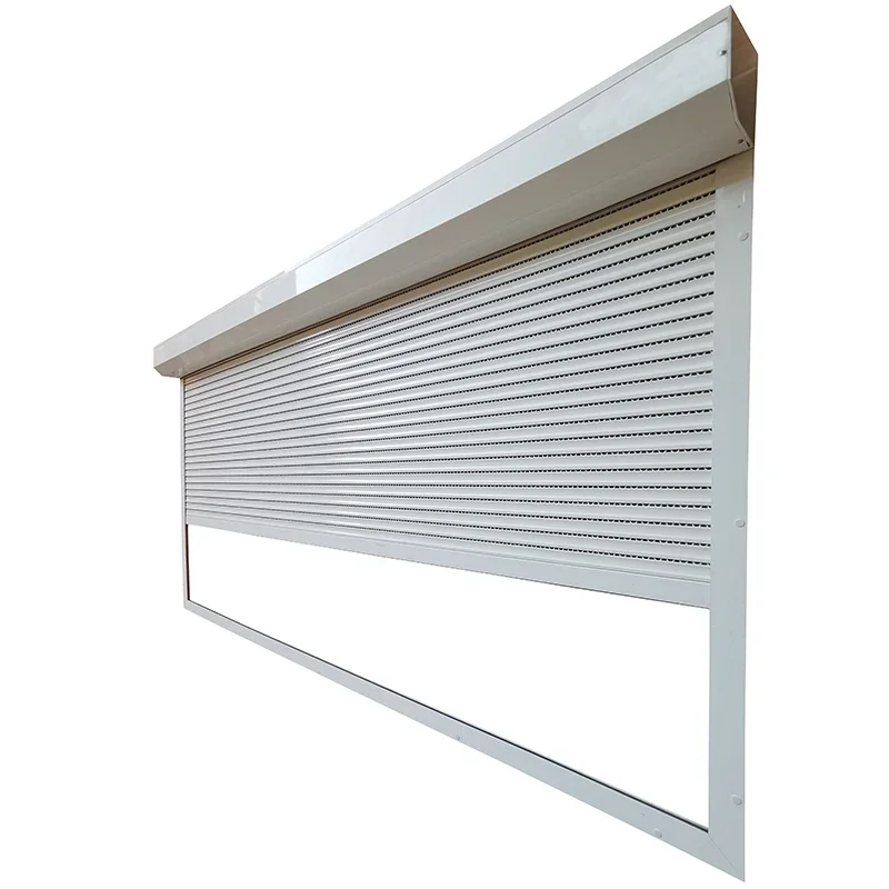 

Anti-theft sunshade aluminum alloy electric villa balcony rolling gate window garage terrace anti-theft