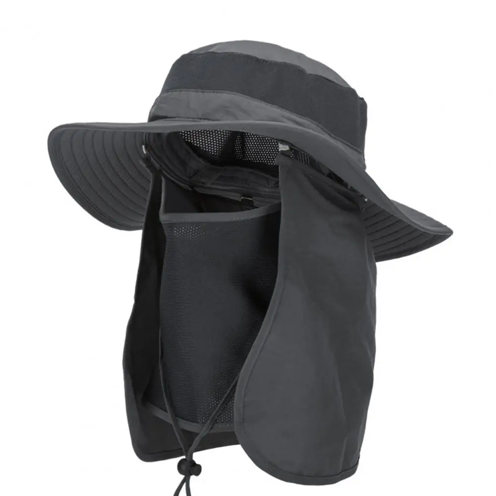 

Mountaineering Hat Wear-resistant Anti-UV Wide Edge Summer Sunshade Bucket Hat Outdoor Supply