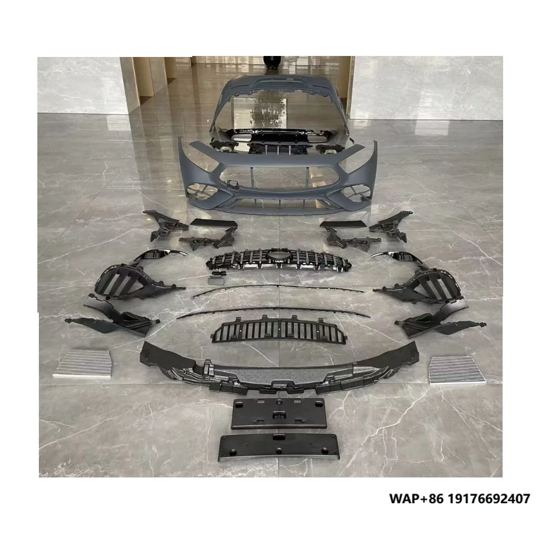 

XLstyling Car Conversion Facelift Bodykit for Mercedes Benz C257 Upgrade to CLS GT63 Style Front Bumper Body Kit